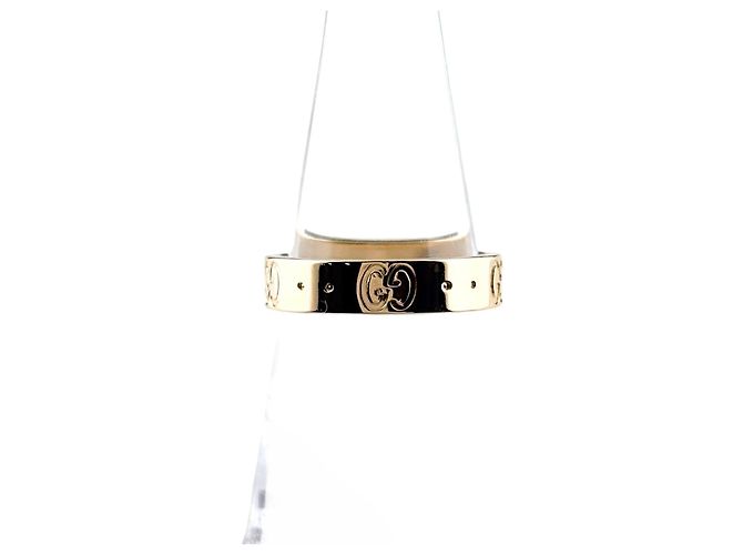 Gucci Icon YG Yellow Gold Band Ring