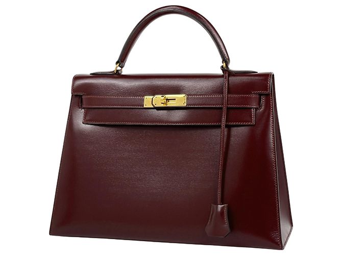 Hermès Borsa Hermes Kelly 32 in Rouge H Rosso