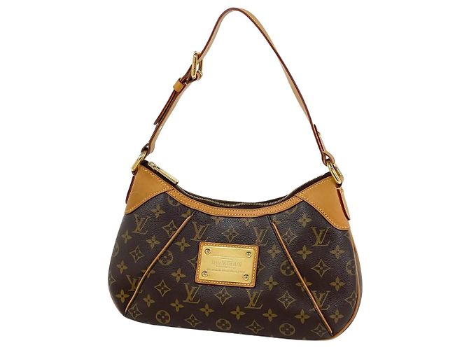 Sac à épaule Louis Vuitton Thames PM Marron