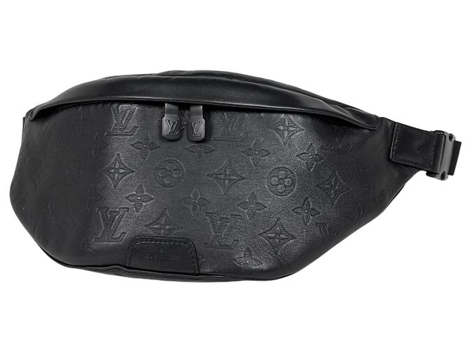 Louis Vuitton Discovery Bumbag PM Monogram Shadow Leather Noir