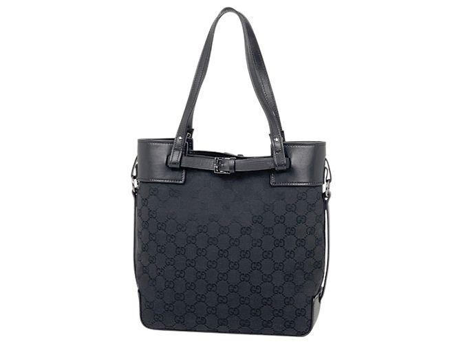 Saco Tote Gucci GG Canvas Preto