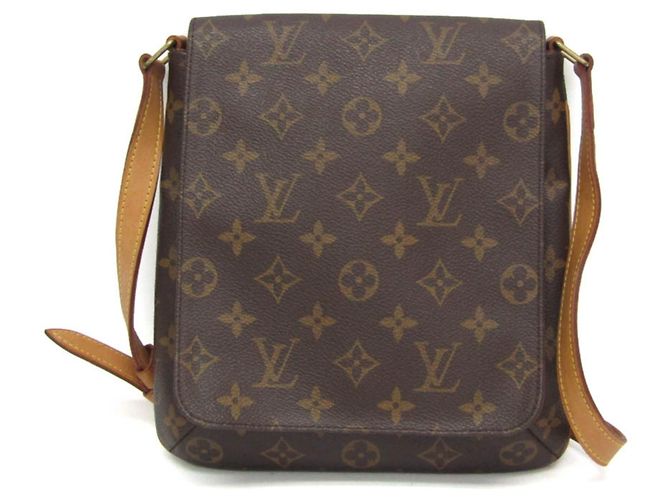 Bolsa de Ombro Louis Vuitton Monogram Musette Salsa com Alça Curta Monograma