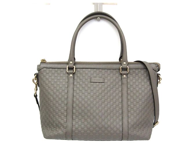 Gucci MicroGuccissima Lederhandtasche Braun