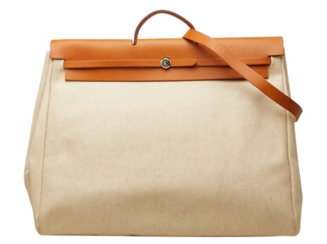 Hermès Bolsa Hermes Herbag TGM Marrom