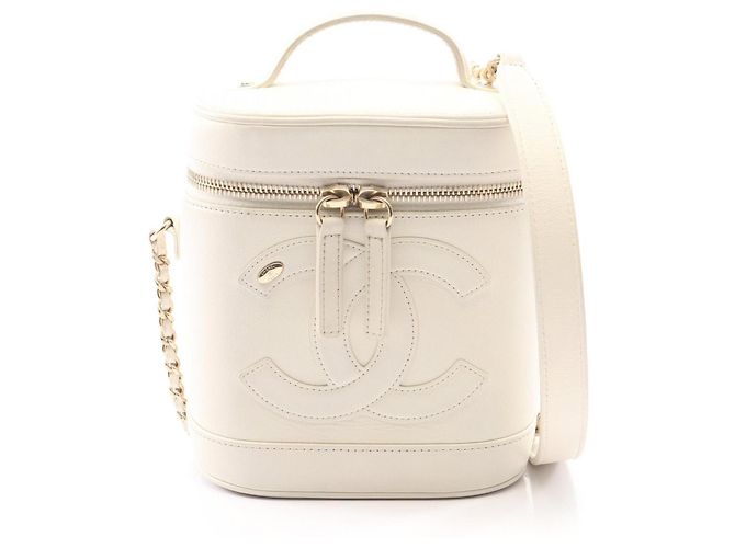 Bolsa 2-Way Chanel Coco Mark Branco