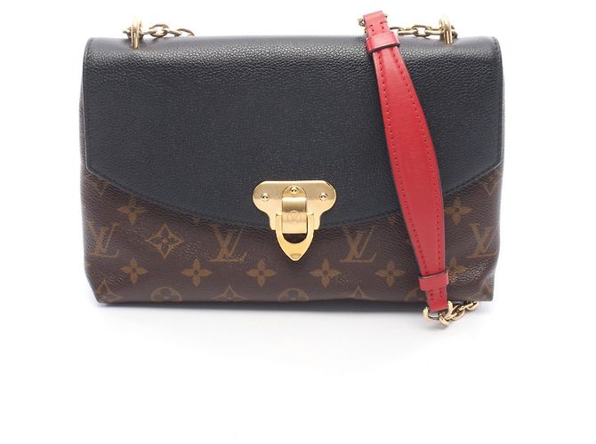 Bolsa Louis Vuitton Saint Placido Monogram Noir Marrom Preto Monograma