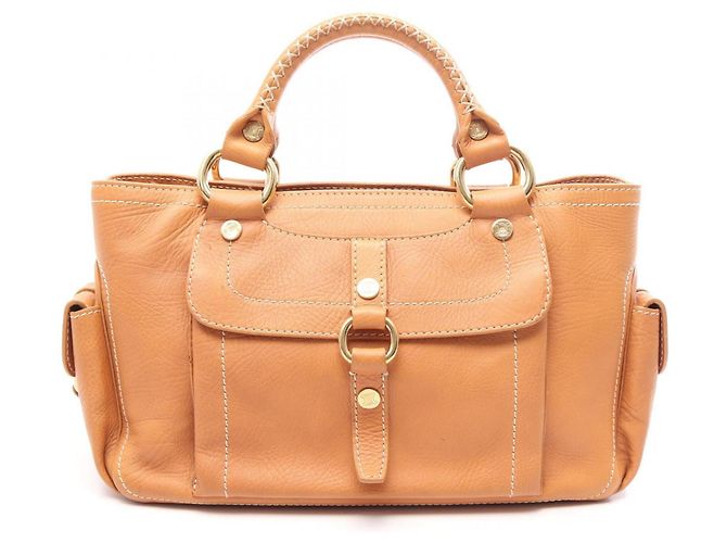 Céline Celine Boogie Bag Handtasche Beige