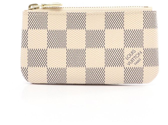 Monedero Louis Vuitton Damier Azur Blanco