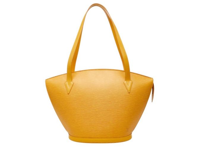 Borsa a tracolla Louis Vuitton Epi Saint Jacques Giallo