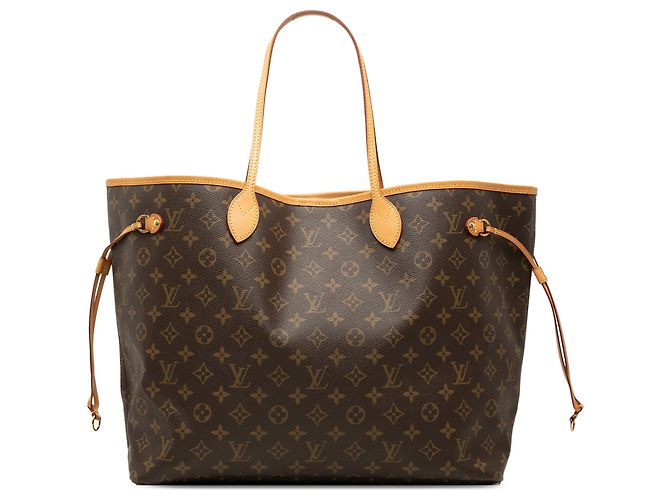 Louis Vuitton Brown Monogram Neverfull GM Marrone