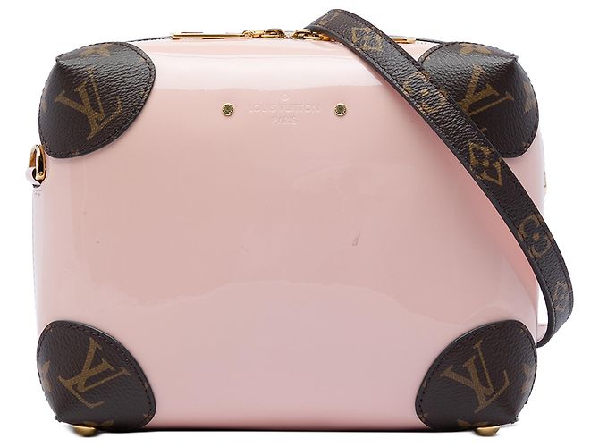 Louis Vuitton Pink Vernis Miroir Venice Rose
