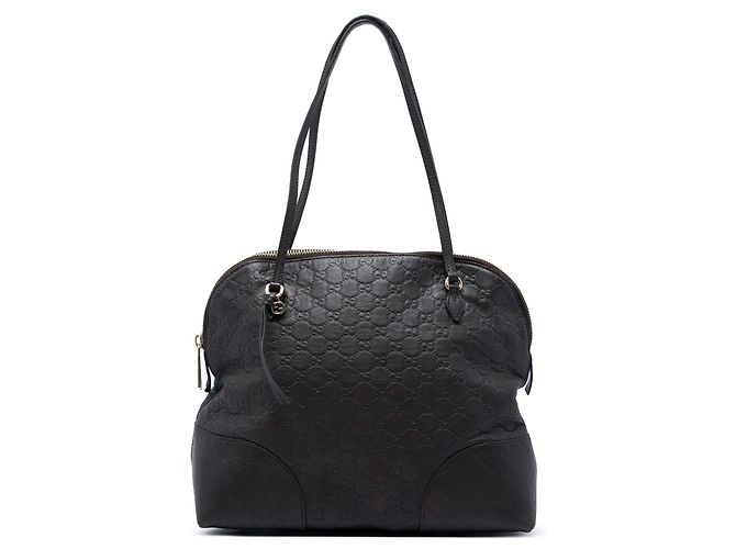 Gucci Brown Medium Guccissima Bree Dome Tote Braun Dunkelbraun