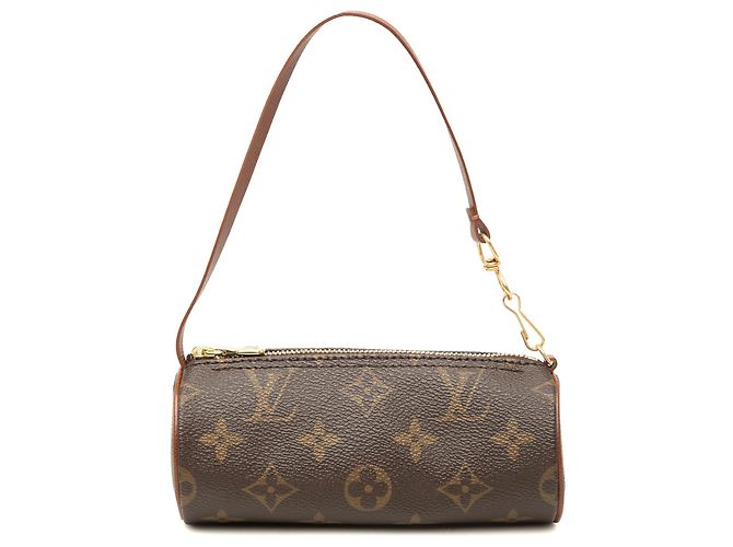 Louis Vuitton Brown Monogram Papillon Pochette Marrom