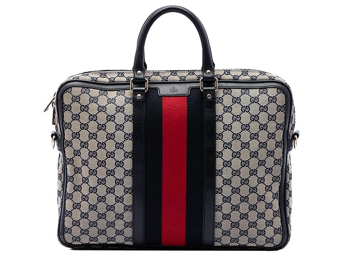 Borsetta Gucci Beige GG Canvas Web