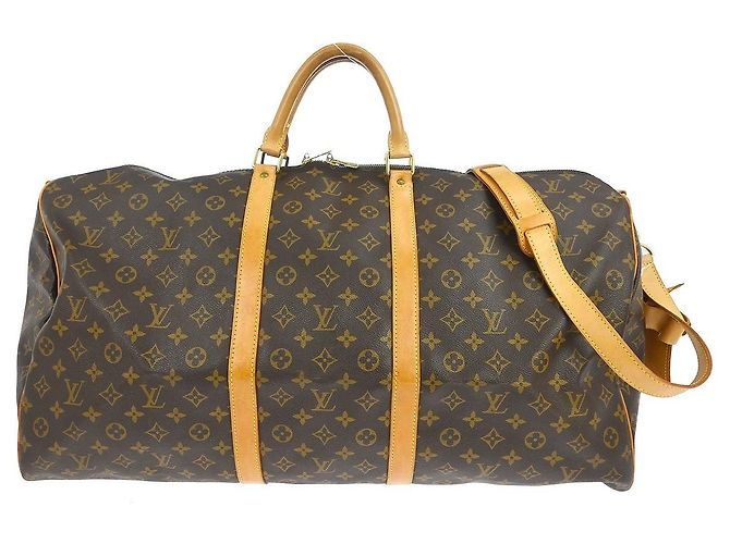 Louis Vuitton Keepall Bandoulière Monogram 60 Marrom