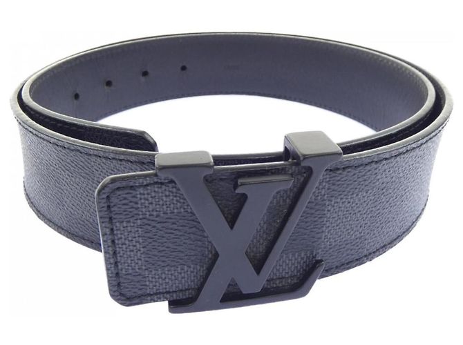 Louis Vuitton Cintura LV Initials 40MM M9808 Marrone Nero
