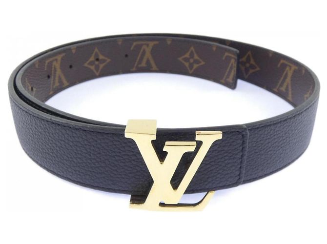 Louis Vuitton Reversible Belt Brown Black