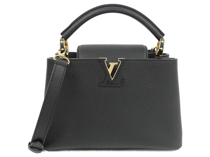 Borsa Louis Vuitton Capucines BB Nero
