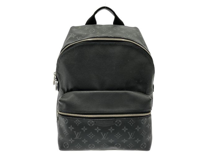 Louis Vuitton Taiga Rama Discovery Backpack Black