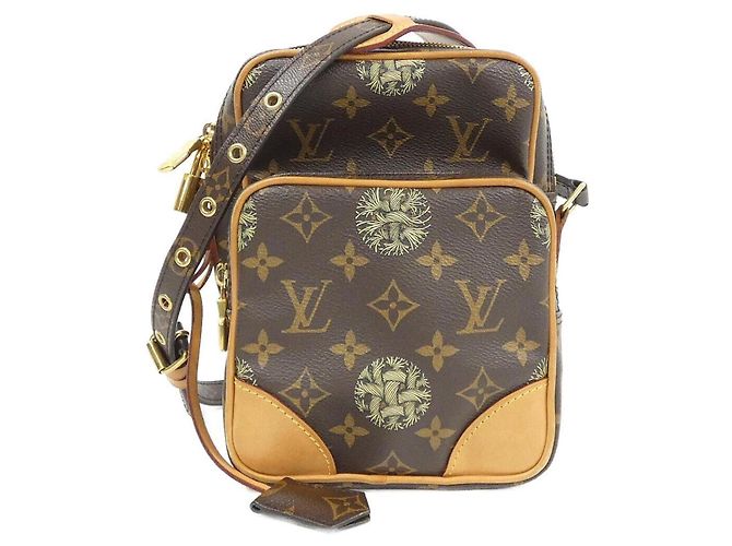Borsa a tracolla Louis Vuitton Monogram (Rope) Amazon Marrone