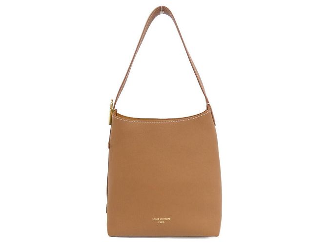 Bolsa de Ombro Louis Vuitton Low Key Hobo PM Marrom Conhaque