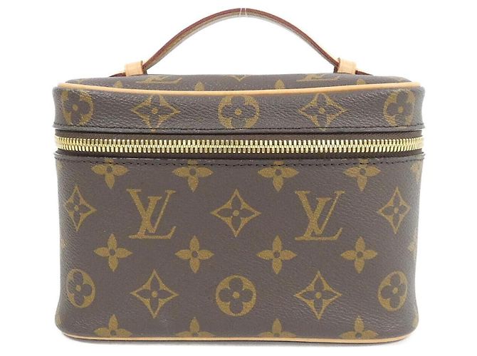 Bolsa Louis Vuitton Monogram Nice Mini Marrom