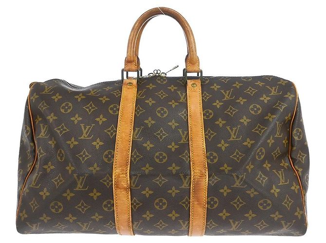 Louis Vuitton Keepall Monogram 45 Marrom