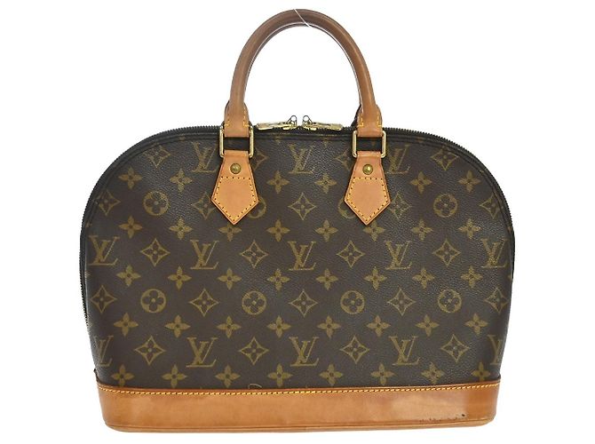 Louis Vuitton Alma Monogram PM Marrom