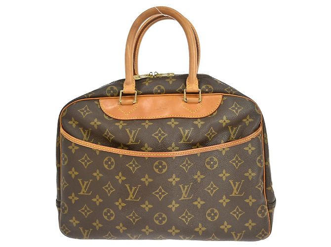 Louis Vuitton Deauville Monogram 34 Marrom