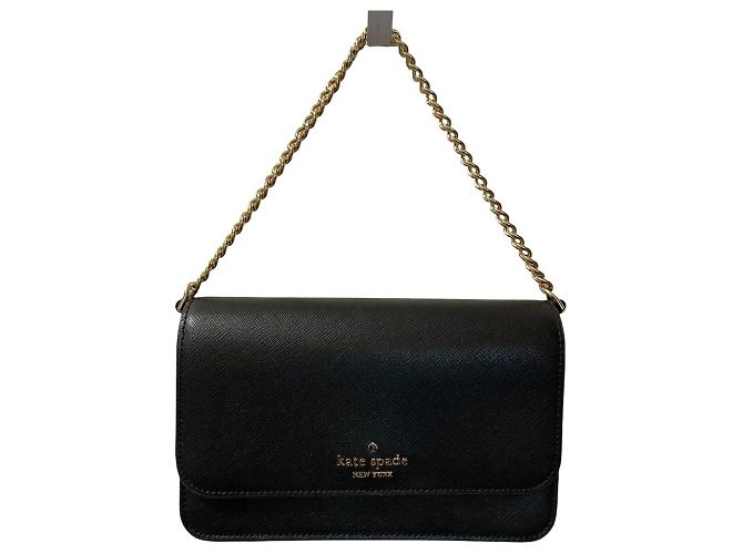 Bolsa de Ombro com Corrente Kate Spade Preto