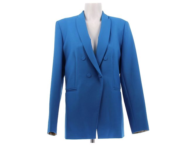 DMN Blue Wool Blazer