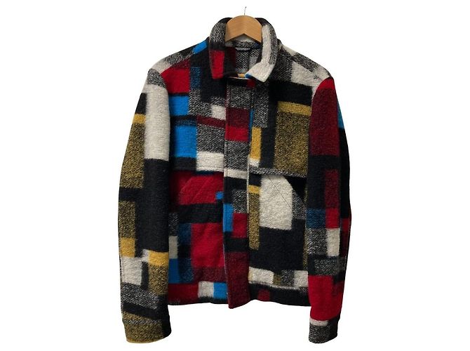 Autre Marque DANIELE ALESSANDRINI Wool Jacket Multiple colors