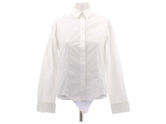 Alaïa Body camisa Blanco