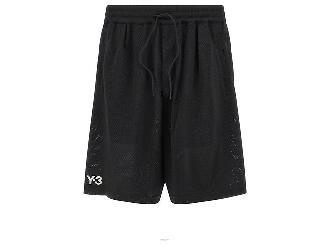 Yohji Yamamoto US MESH SHORTS
Schwarze Mesh-Shorts