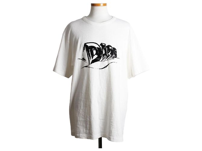 Dior Embroidered Logo T-shirt