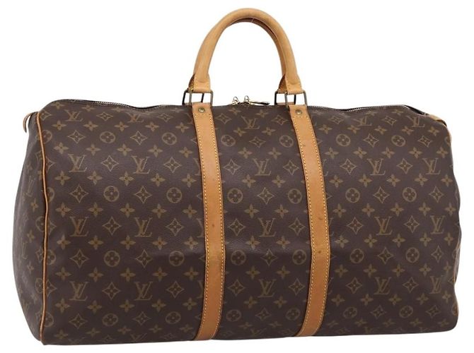 Louis Vuitton Keepall Monogram 55 Marrom