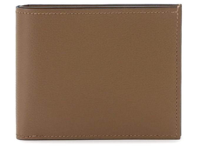 Hermès Carteira compacta bi-fold Hermes Citizen Twill Bege