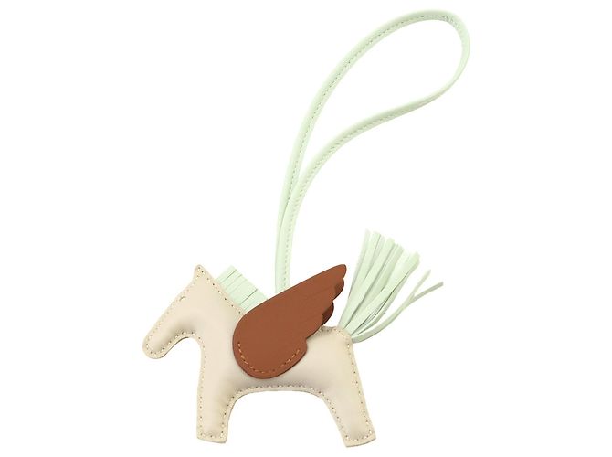Hermès Hermes Rodeo Pegasus PM Handbag Charm Branco 