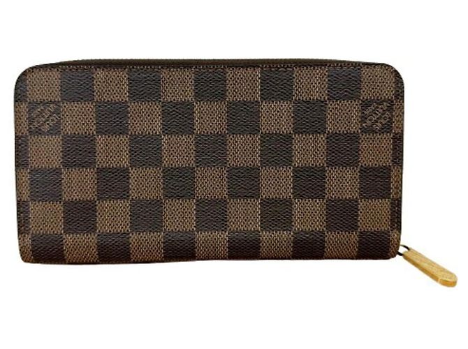 Cartera Larga Zippy Louis Vuitton Damier Castaño