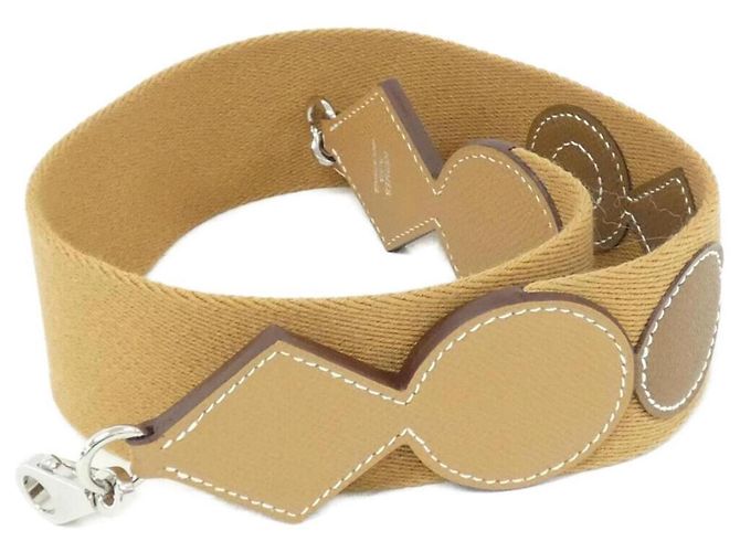 Hermès Hermes Atelage 082254CK Strap Beige 