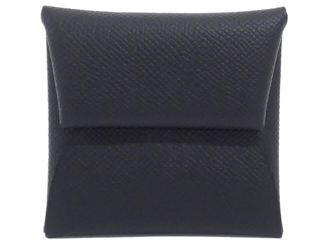 Hermès Portamonete Hermes Bastia Nero