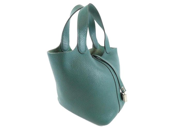 Hermès Hermes Picotin Lock PM Handtasche Grün
