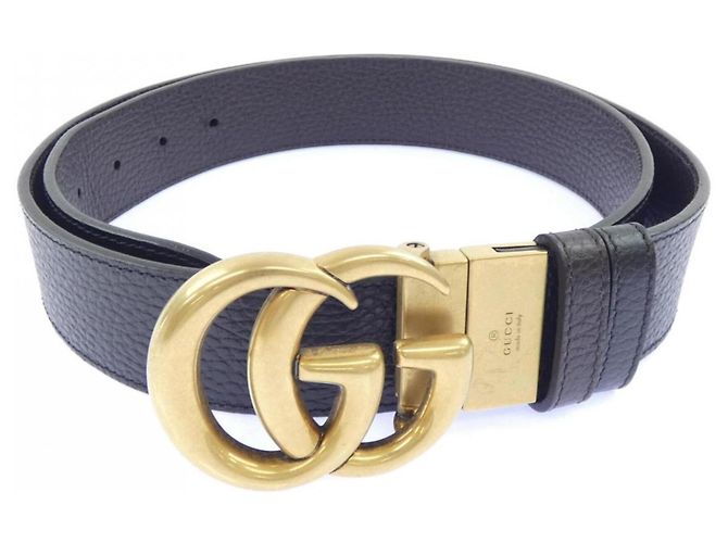 Gucci 627055 Standard Black Gürtel Schwarz