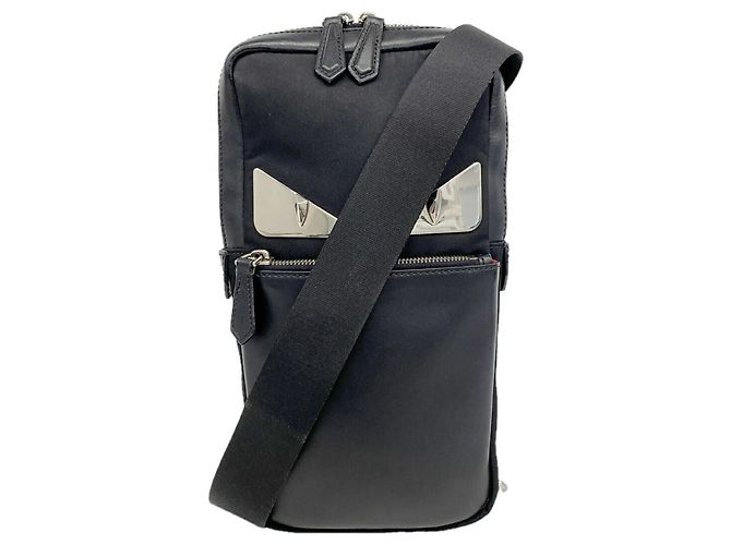 Borsa Sling Fendi Nera Nero