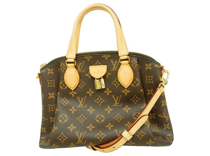 Borsa Louis Vuitton Monogram Rivoli PM Marrone