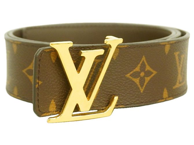Louis Vuitton Monogram Gürtel Braun
