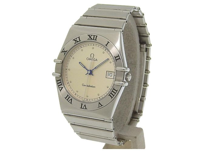 Omega Constellation Quartz Stainless Steel 34