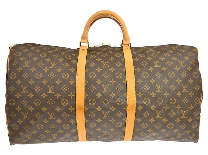 Louis Vuitton Keepall Bandoulière Monogram 60 Marrom