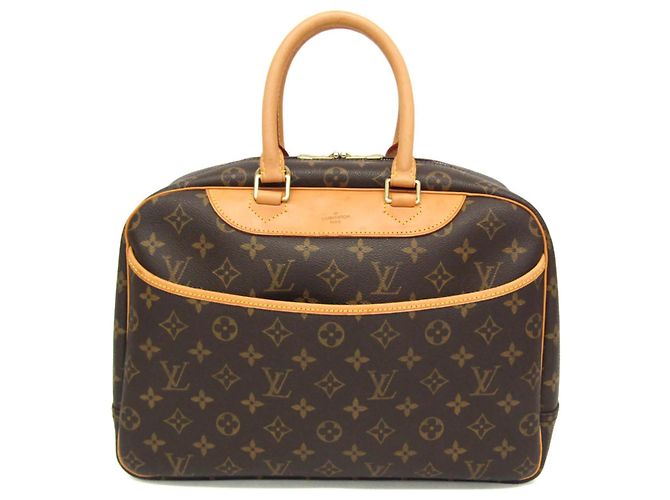 Louis Vuitton Deauville Monogram 34 Marrom