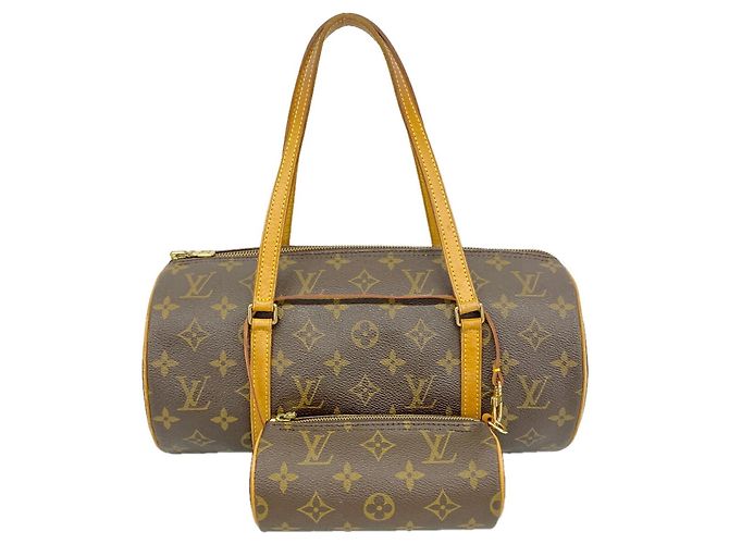 Louis Vuitton Monogram Papillon 30 Handtasche Braun